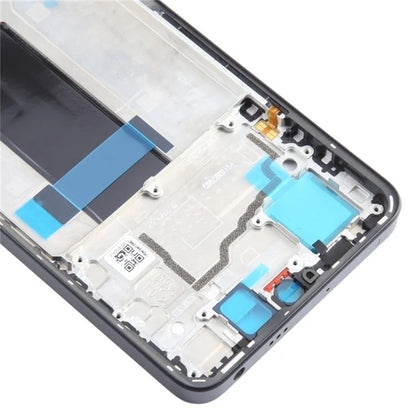 For Xiaomi Redmi Note 13 Pro 5G / Poco X6 5G Phone Middle Plate Frame Repair Part (A-Side) (without Logo)