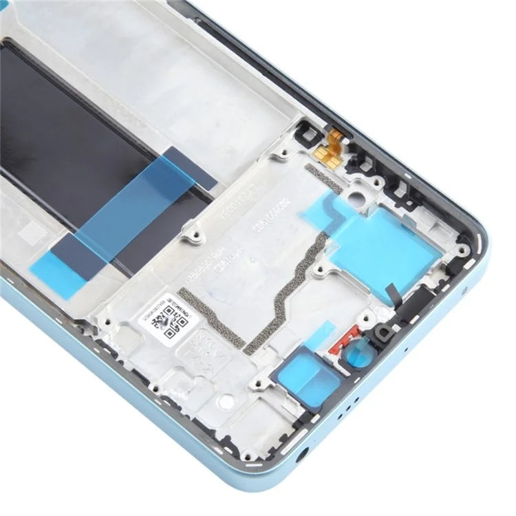 For Xiaomi Redmi Note 13 Pro 5G / Poco X6 5G Phone Middle Plate Frame Repair Part (A-Side) (without Logo)