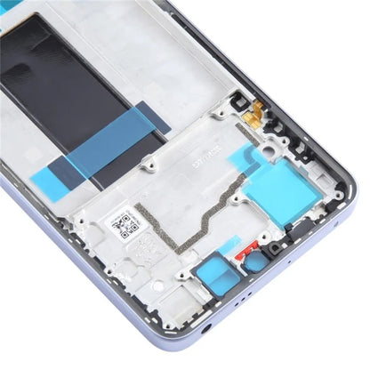 For Xiaomi Redmi Note 13 Pro 5G / Poco X6 5G Phone Middle Plate Frame Repair Part (A-Side) (without Logo)