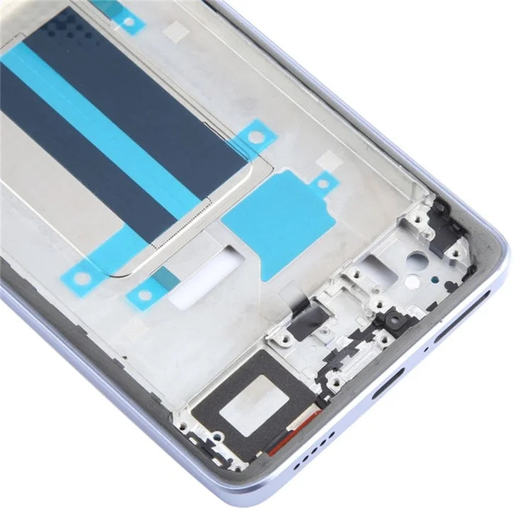 For Xiaomi Redmi Note 13 Pro+ 5G Phone Middle Plate Frame Repair Part (A-Side) (without Logo)