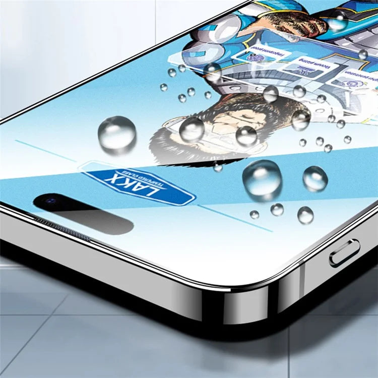 For iPhone 15 Screen Protector High Aluminium-silicon Glass Ultra Clear Full Coverage