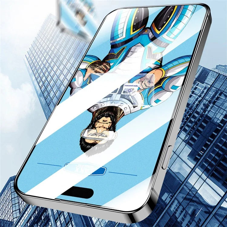 For iPhone 14 Pro Max High Aluminium-silicon Glass Matte Screen Protector