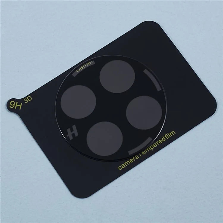 For OnePlus 12 5G Camera Lens Protector Tempered Glass Lens Film Silk Printing
