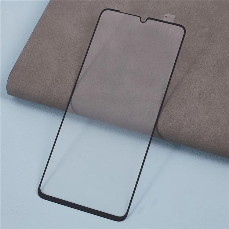 For Xiaomi Redmi 13R 5G Tempered Glass Screen Protector Silk Printing Anti-Shatter