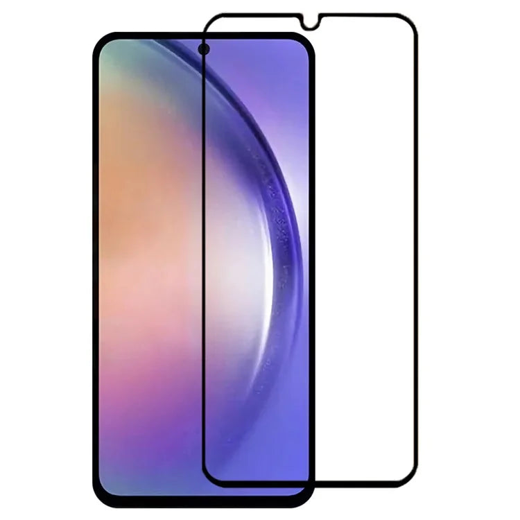 For Samsung Galaxy A55 5G 9D Tempered Glass Film Side Glue Anti-explosion Screen Protector