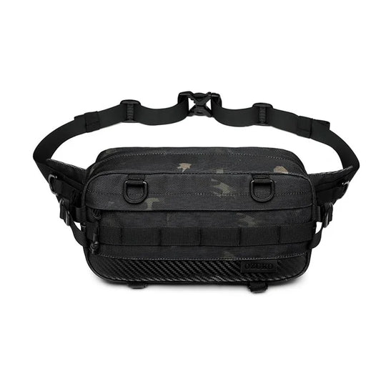 OZUKO 9676 Outdoor Tactical Men Crossbody Bag Oxford Cloth Chest Pack