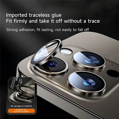 WIWU LG-003 For iPhone 15 Pro Rear Lens Protector Anti-Scratch Camera Lens Film