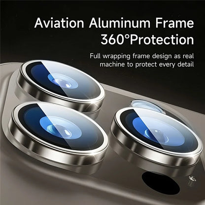 WIWU LG-003 For iPhone 15 Pro Rear Lens Protector Anti-Scratch Camera Lens Film