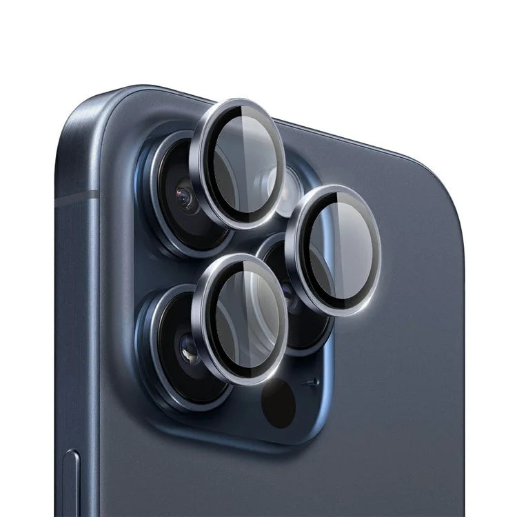 WIWU LG-003 For iPhone 15 Pro Max Camera Lens Film Anti-Scratch Rear Lens Protector