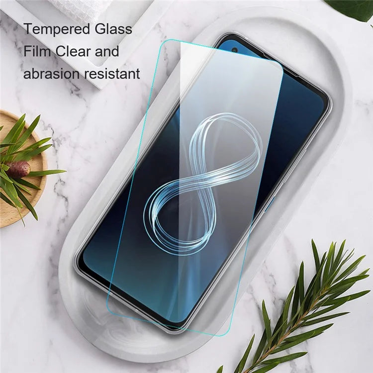 AMORUS For Asus ROG Phone 8 5G / Phone 8 Pro 5G 2.5D Arc Edge Screen Protector Shatter-proof