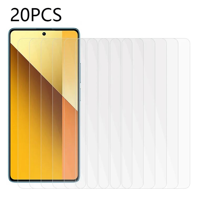 20PCS For Xiaomi Redmi Note 13 5G Screen Protector Anti-explosion Tempered Glass Film