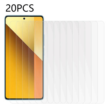 20PCS For Xiaomi Redmi Note 13 5G Screen Protector Anti-explosion Tempered Glass Film