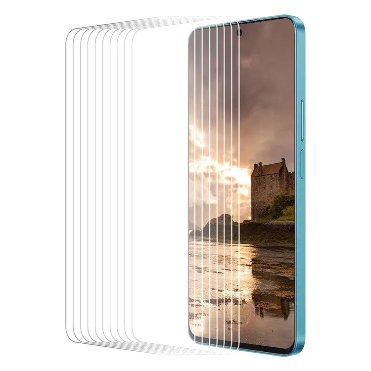 ENKAY HAT PRINCE 10Pcs For Meizu 21 Screen Protector Ultra HD Protective High Aluminum-silicon Glass Film