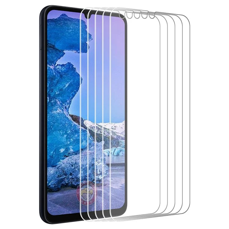 ENKAY HAT PRINCE 5Pcs For Nokia C31 4G Screen Protector High Aluminum-silicon Glass Impact-Resistant