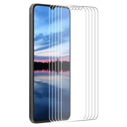 ENKAY HAT PRINCE 5Pcs For Oppo A18 4G  /  A38 4G Tempered Glass Fully Transparent High Aluminum-silicon Glass Film