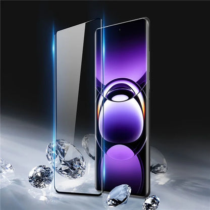 DUX DUCIS For Oppo Find X7 Ultra Screen Protector Full Glue Hot Bending Film Medium Alumina Glass