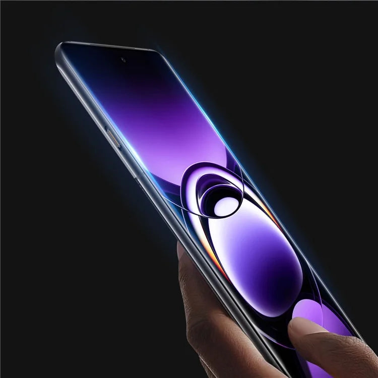 DUX DUCIS For Oppo Find X7 Ultra Screen Protector Full Glue Hot Bending Film Medium Alumina Glass