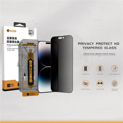 TGVIS For iPhone 14 Pro Privacy Screen Protector Set Phone Front Screen Film+Back Protector
