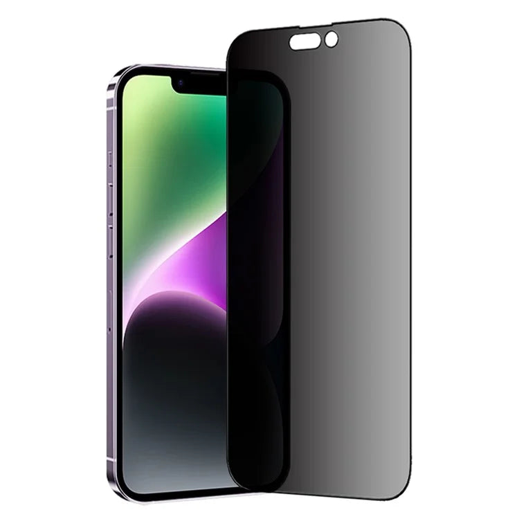 TGVIS For iPhone 14 Anti-Spy Screen Protector Shatterproof Front Film+Back Protector