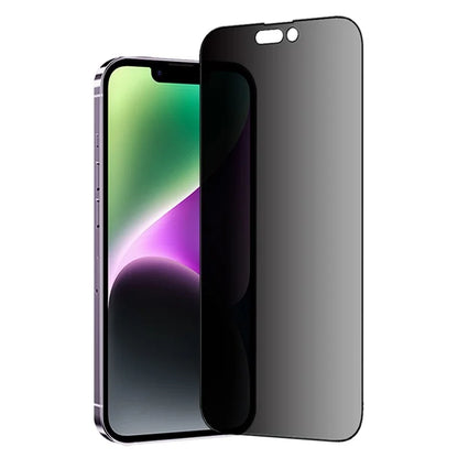 TGVIS For iPhone 14 Anti-Spy Screen Protector Shatterproof Front Film+Back Protector