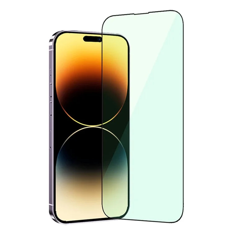 TGVIS For iPhone 14 Pro Eye Protection Screen Protector High HD Clear Front Film+Back Protector