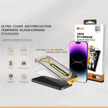 TGVIS For iPhone 14 Pro Max Screen Protector Corning Gorilla Glass Clear Film+Back Protector