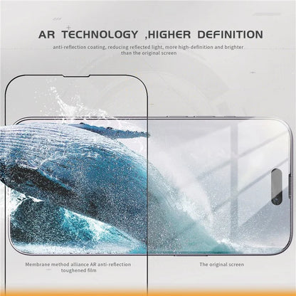 TGVIS For iPhone 14 Pro Max Screen Protector Corning Gorilla Glass Clear Film+Back Protector