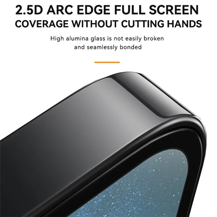 TGVIS For iPhone 15 Pro 2.5D Screen Protector Eye Protection Front Film+Back Protector