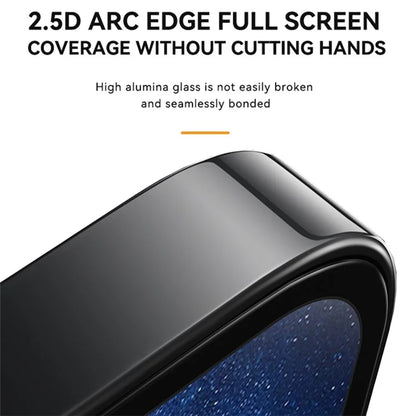 TGVIS For iPhone 15 Plus 2.5D Screen Protector Antibacterial Phone Front Screen Film+Back Protector