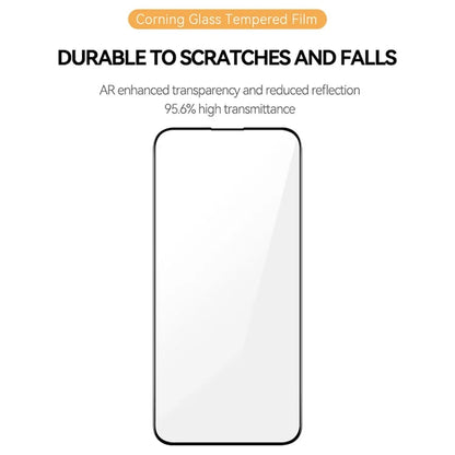 TGVIS For 	iPhone 15 Plus  Full Screen Protector AR HD Clear Front Film with Back Protector