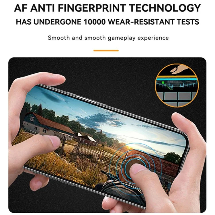 TGVIS For 	iPhone 15 Plus  Full Screen Protector AR HD Clear Front Film with Back Protector