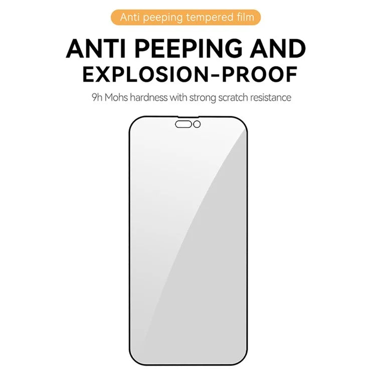 TGVIS High Aluminum-silicon Glass Screen Protector for iPhone 15 Plus Back Film Cover Set