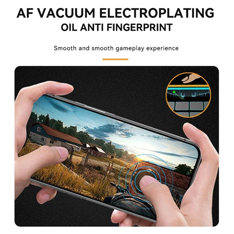 TGVIS For iPhone 15 Pro Max Back Film+Clear High Aluminum-silicon Glass Screen Protector