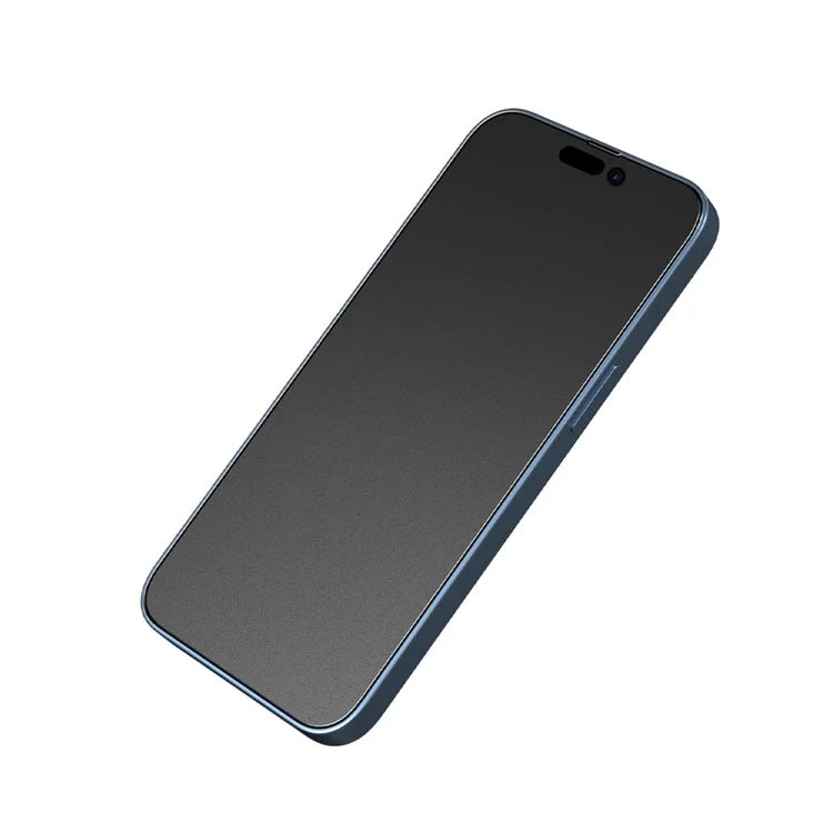 TGVIS For iPhone 15 Pro Film Guard AG Matte 2.5D Screen Protector+Back Cover