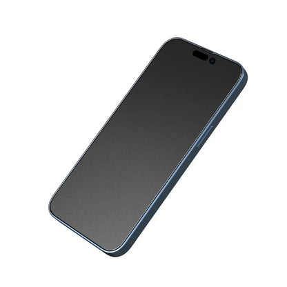 TGVIS For iPhone 15 Pro Film Guard AG Matte 2.5D Screen Protector+Back Cover