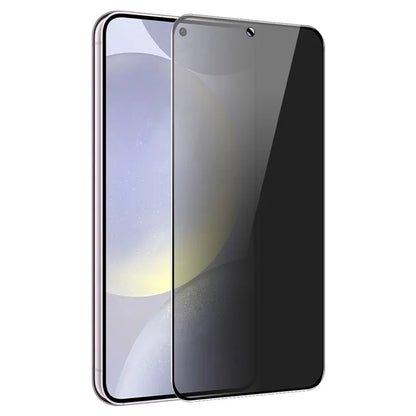 ENKAY HAT PRINCE For Samsung Galaxy S24+ Silk Printing Screen Protector Anti-Peep Privacy Protection