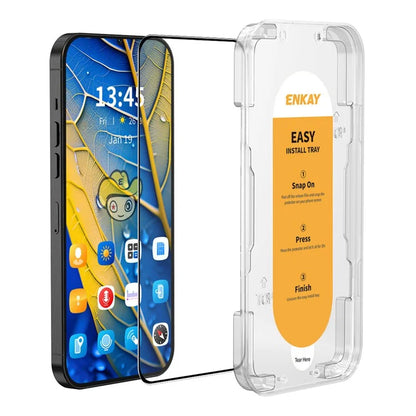 ENKAY HAT PRINCE For Huawei Mate 60 Film Silk Printing Full Screen Protector with Easy Installation Tool