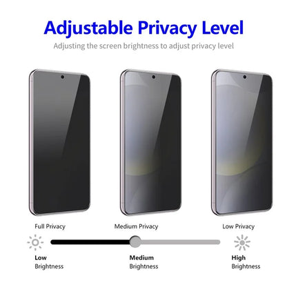 ENKAY HAT PRINCE 2Pcs For Samsung Galaxy S23+ Anti-Spy Screen Protector HD Clear Anti-Glare Film