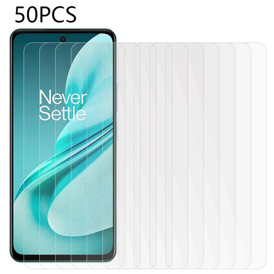 50PCS For OnePlus Nord N30 SE 5G 0.3mm 2.5D Tempered Glass Screen Protector Ultra Transparent