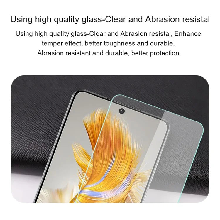 AMORUS For Huawei Enjoy 70 4G / nova Y72 4G High Aluminum-silicon Glass Screen Protector Anti-explosion