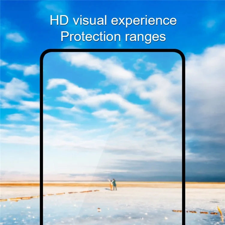 AMORUS For Google Pixel 8a Silk Printing Full Screen Protector Secondary Hardening Full Glue