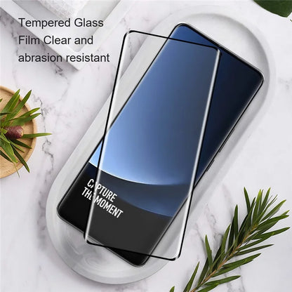 AMORUS For Xiaomi 14 Ultra Screen Protector 3D Curved Full Glue Tempered Glass Film