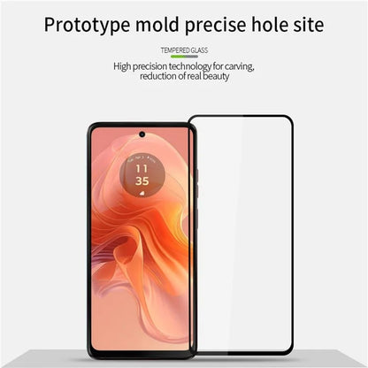 PINWUYO JK Tempered Glass Film Series-2 for Motorola Moto G04 4G / G24 4G Screen Protector 9H Hardness Case Friendly
