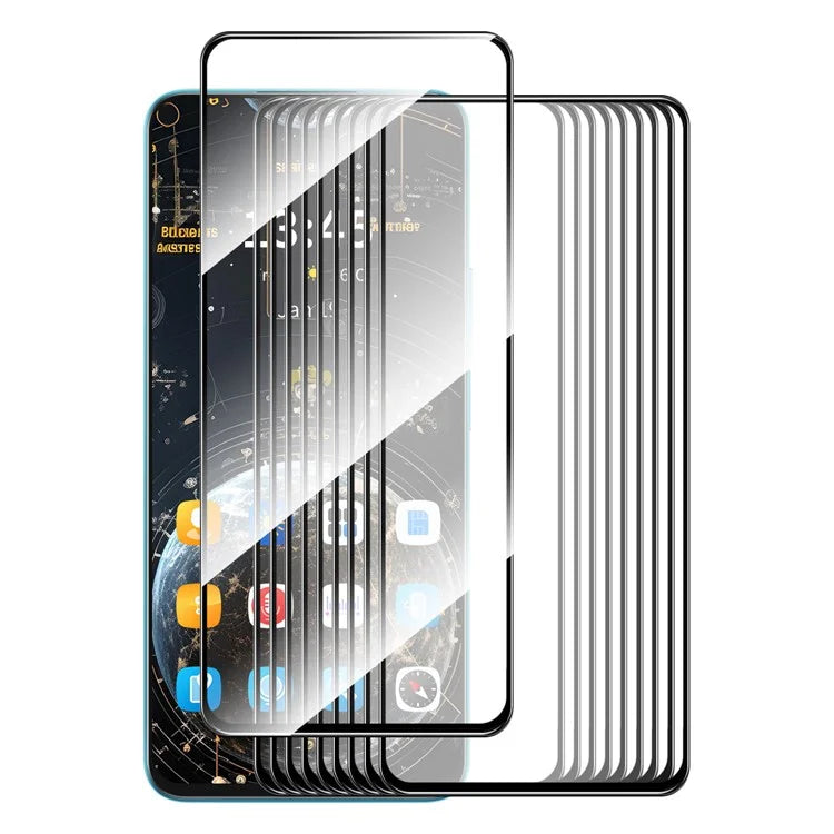 ENKAY HAT PRINCE 10Pcs for Motorola Moto G04 4G / G24 4G Screen Protector 0.26mm 2.5D Anti-explosion Film