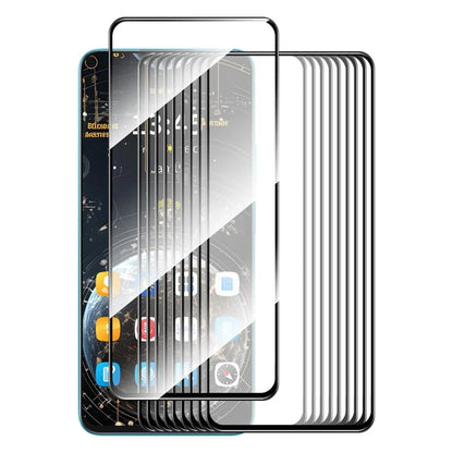 ENKAY HAT PRINCE 10Pcs for Motorola Moto G04 4G / G24 4G Screen Protector 0.26mm 2.5D Anti-explosion Film