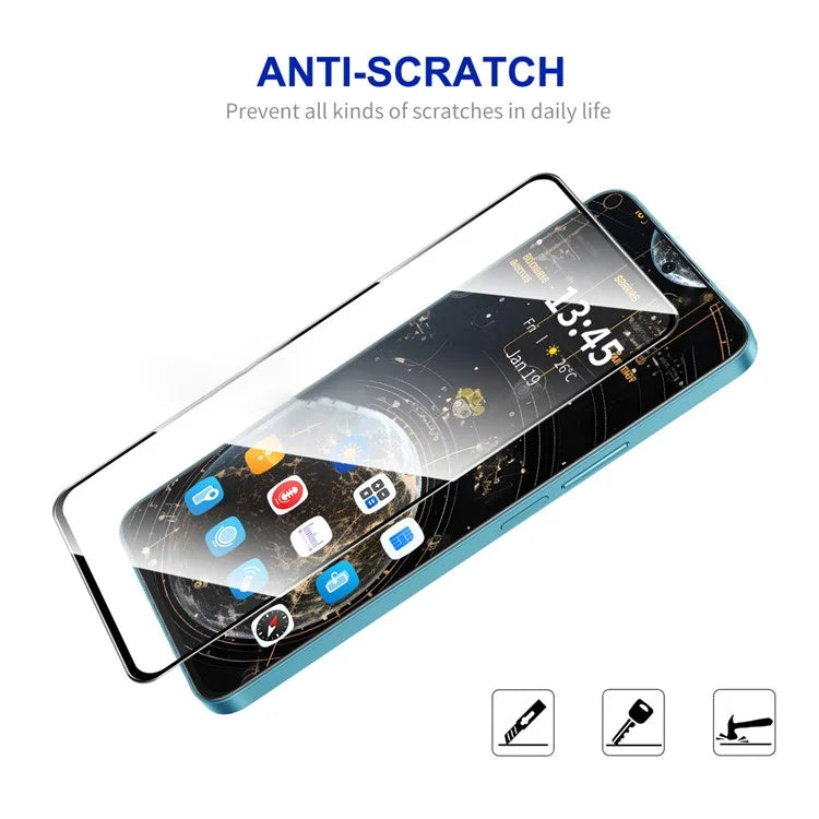 ENKAY HAT PRINCE For Motorola Moto G Play (2024) 4G Screen Protector High Aluminium-silicon Glass 0.26mm 9H Film