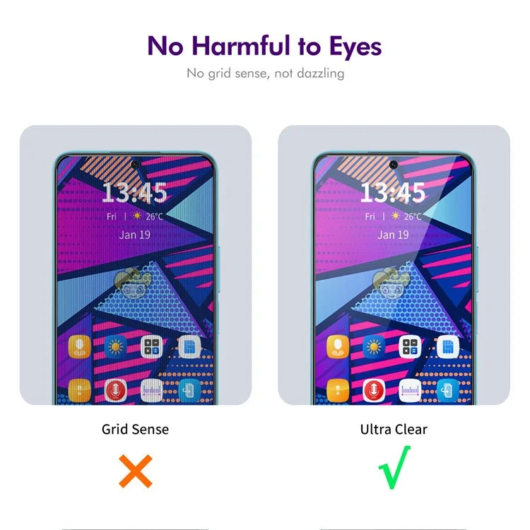 ENKAY HAT PRINCE For Motorola Moto G Play (2024) 4G Screen Protector Shatterproof Anti-Spy HD Clear Film