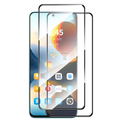 ENKAY HAT PRINCE 2Pcs for Nothing Phone (2a) Film Silk Printing 2.5D Anti-fingerprint Screen Protector