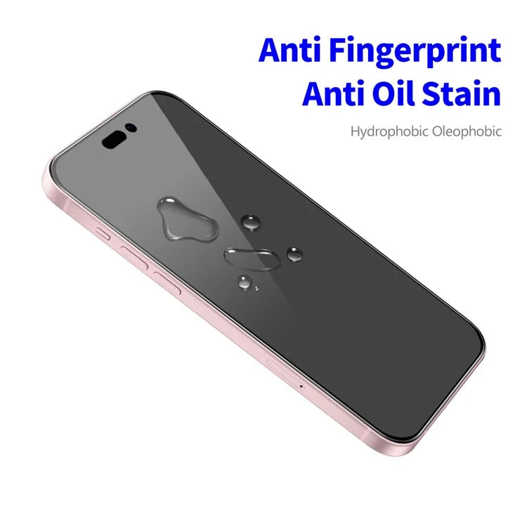 ENKAY HAT PRINCE For iPhone 15 Screen Protector Silk Printing Film Easy to Install Anti-Spy