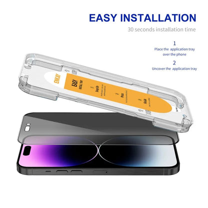 ENKAY HAT PRINCE For iPhone 14 Pro Anti-Spy Screen Protector Full Coverage High Aluminium-silicon Glass Film